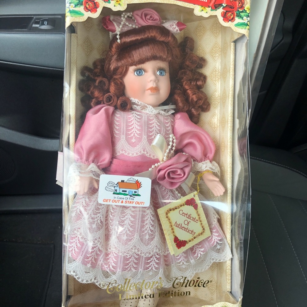 3 Genuine Porcelain collectible dolls